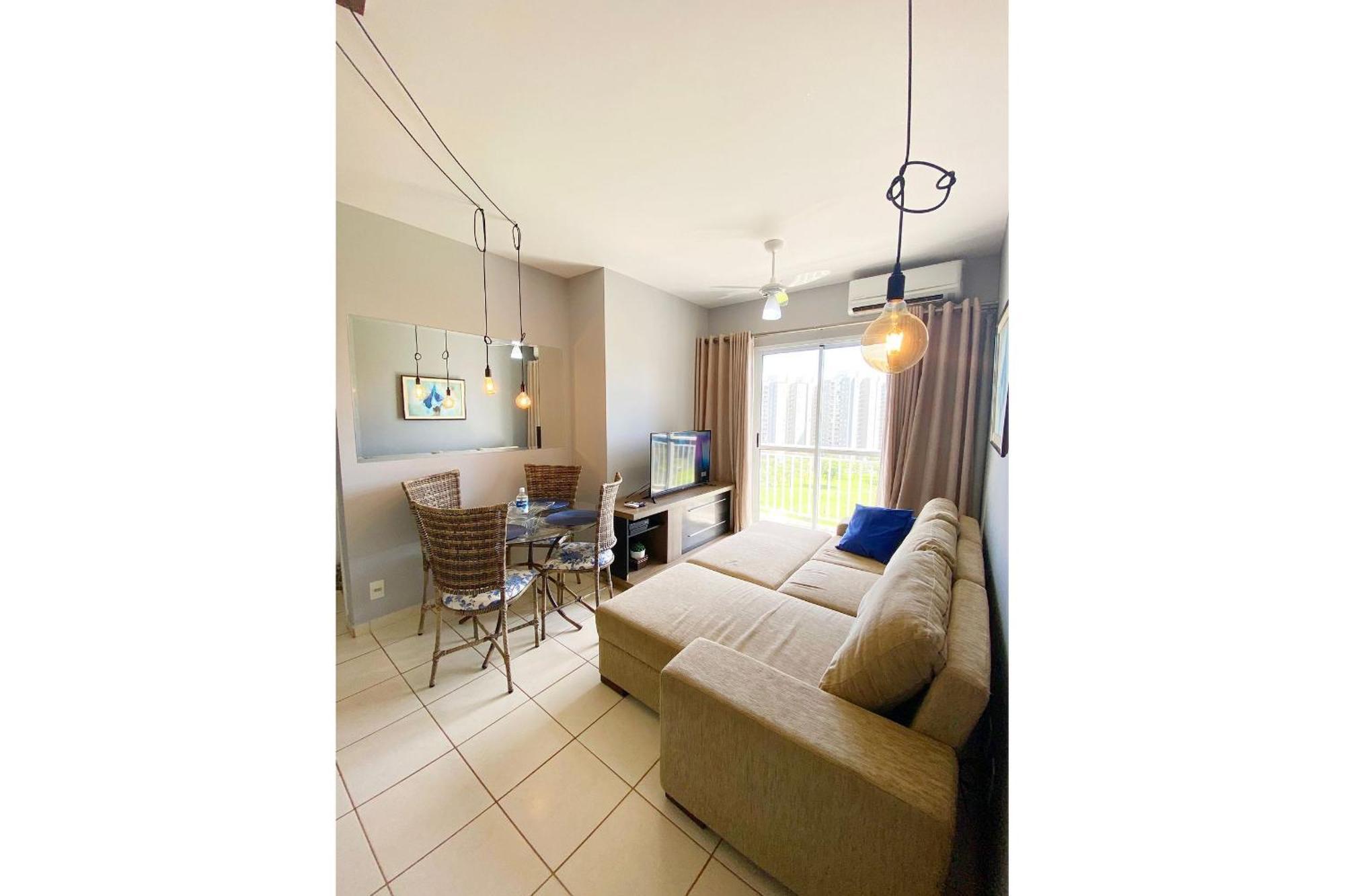 Apto Com 2 Quartos Prox Ao Rib Shopping. Wifi + Ac Apartment Ribeirao Preto Exterior photo